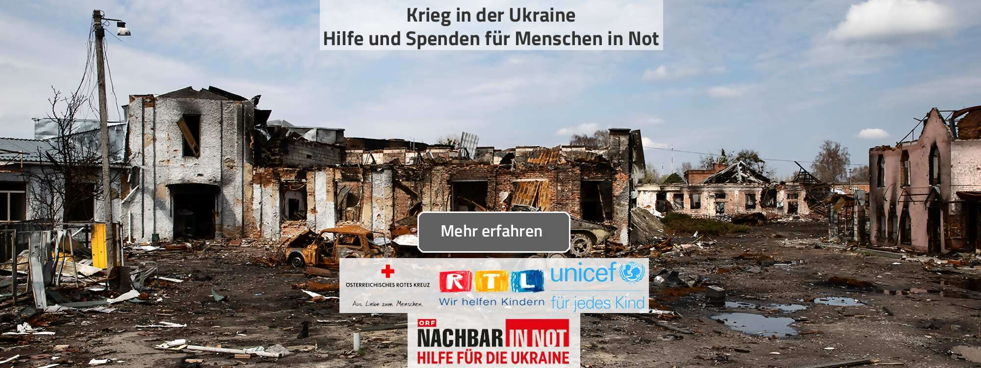 Ukraine in Not -Ihre Spende rettet Menschenleben - so koennen Sie helfen