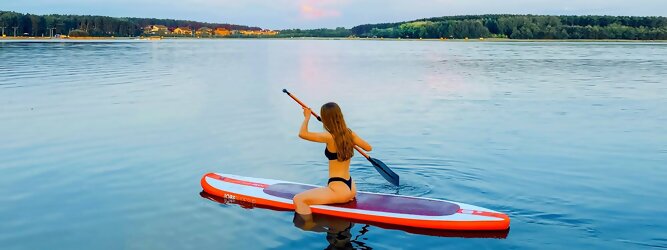 Trip Niederlande - Wassersport mit Balance & Technik vereinen | Stand up paddeln, SUPen, Surfen, Skiten, Wakeboarden, Wasserski auf kristallklaren Bergseen
